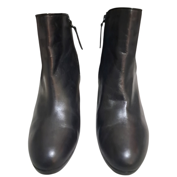 Lauren Ralph Lauren Genuine Leather Marcy Ankle Boots Size 10B - Picture 3 of 13